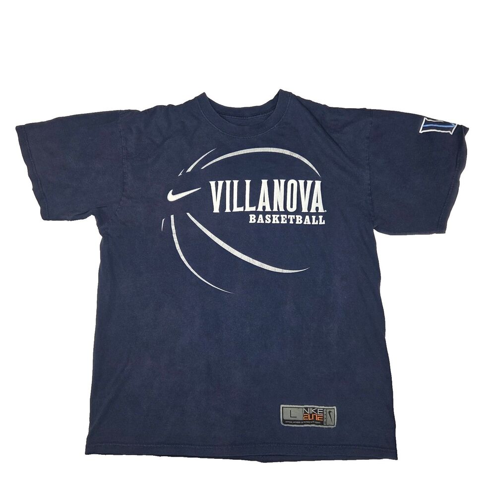 Nike Elite Villanova Basketball Team Issued Shirt Mens Large NCAA